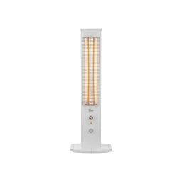 Radiator cu infrarosu vertical, 2 rezistente, putere 2000W, termostat reglabil, siguranta la rasturnare, alb ZILAN / ZLN4024