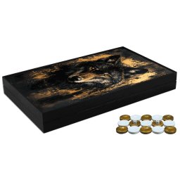 Joc de table din lemn lacuit, Trandy 58x48cm, WOLF KURT, Z-TOOLS / ZTS5482-11