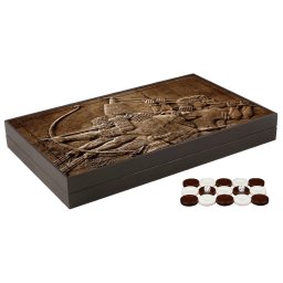 Joc de table din lemn lacuit, Trandy 58x48cm, ASHUR BANIPAL, Z-TOOLS / ZTS5482-6