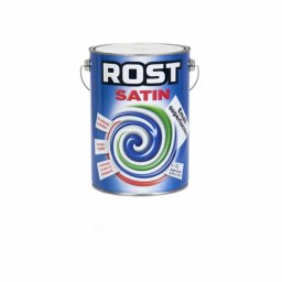 Vopsea alchidica pentru lemn/metal, Rost Satin, pentru interior/exterior, 4L, gri Z-TOOLS / EXT10069
