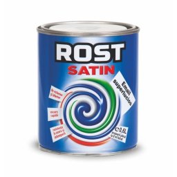 Vopsea alchidica pentru lemn/metal, Rost Satin, pentru interior/exterior, 0.6L, brun Z-TOOLS / EXT10047