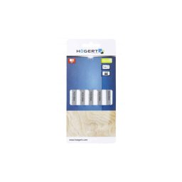 Set 5 bucati lame pentru fierastrau electric, HOGERT 10TPI, 100mm / HT6D665