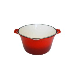 Ceaun din fonta emailata 22x13cm, capacitate 3l, HEINNER / DCN49293