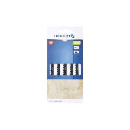 Set 5 bucati lame pentru fierastrau electric, HOGERT 6TPI, 100mm / HT6D651