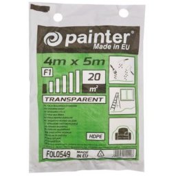 Folie protectie pentru zugrav, 4x5m DHPE Z-TOOLS / FOL0549