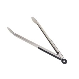 Cleste de servire din inox, cu inel de blocare si agatare, lungime 36cm Z-TOOLS / ZTS9258