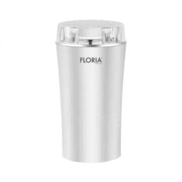 Rasnita de cafea, putere 350W, capacitate 60g, lame din otel inoxidabil, alb FLORIA / ZLN2398