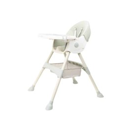 Scaun de masa pentru copii, 5-72luni, greutate maxima 50kg, pliabil, cu balansoar, vernil Z-TOOLS / ZTS 9138