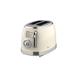 Prajitor RETRO, cu 6 trepte de prajire, putere 850w, indicator luminos crem ZILAN / ZLN 1191