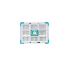 Proiector led cu incarcare solara si USB, 300W, 374 leduri, panou incorporabil / ZTS 8213