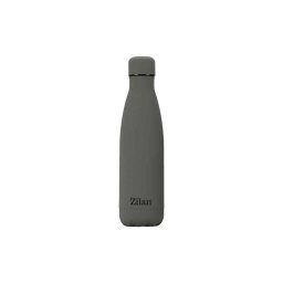 Termos tip sticla, interior inox, capacitate 500ml ZILAN, gri / ZLN 0822