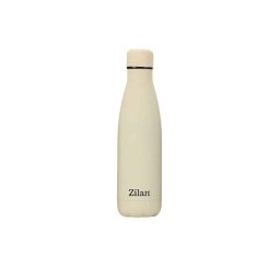 Termos tip sticla, interior inox, capacitate 500ml ZILAN, crem / ZLN 0821