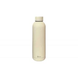 Termos tip sticla, interior inox, capacitate 500ml ZILAN, crem / ZLN 9839