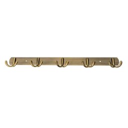 Cuier metalic cu 5 agatarori, lungime 44.5cm, auriu Z-TOOLS / ZTS 8142
