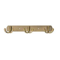 Cuier metalic cu 3 agatarori, lungime 24.5cm, auriu Z-TOOLS / ZTS 8140
