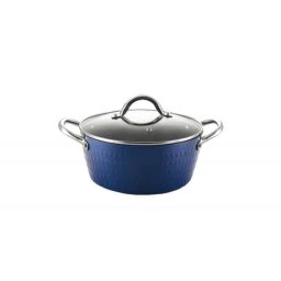 Oala cu capac ZILAN Diamond, din ceramica si inox, baza de inductie, diametru 20cm / ZLN 9600