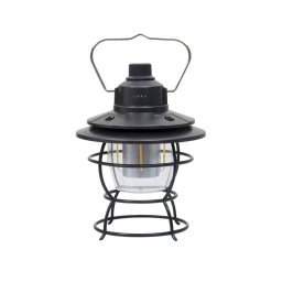 Felinar, 3 moduri de intensitate a luminii, LED, negru / ZTS 8220