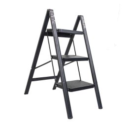 Scara pliabila din metal, cu 3 trepte, maxim 150kg / ZTS 8183