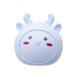 Lampa de veghe pentru copii, 3 tipuri de lumina, putere 4.2W, touch, USB, model ren bleu / ZTS 8238_2
