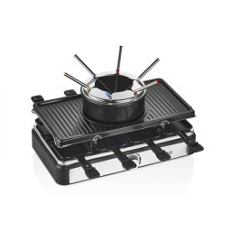 Gratar electric 3 in 1, non stick, putere 1400w, capacitate recipient 1l, elemente de inox, indicator luminos / ZLN 8856