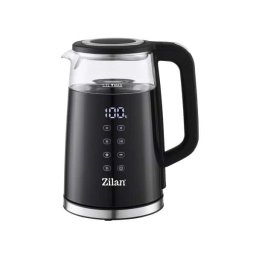 Fierbator electric Zilan, ecran digital, putere 2200W, capacitate 1.7l, negru / ZLN 7859
