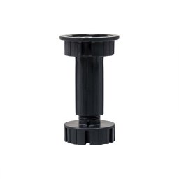 Picior reglabil din plastic pentru mobila, inaltime maxima 11.5cm / 5156