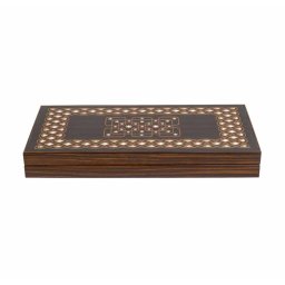 Joc de table din lemn lacuit, Premium Relief, 50x50cm / ZTS 5512-5