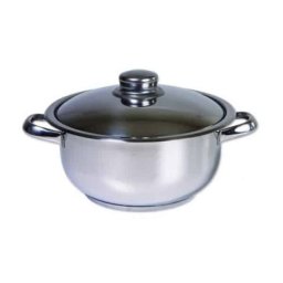 Oala cu capac, capacitate 14 litri, diametru 32 cm, din inox / ZLN 7291