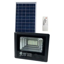 Proiector cu panou solar Horoz, Tiger-25w, 6400k, 465ml, IP65, cu telecomanda / EXT 068-012-0025