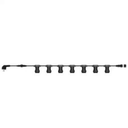 Ghirlanda decorativa pentru exterior Horoz, 10 m, 10 fasung, E27, IP44 / EXT 022-002-0010