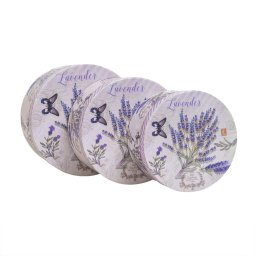 Set 3 cutii cu forma rotunda si model / CD4389_2