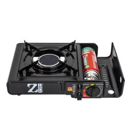 Aragaz camping, Z-TOOLS aprindere automata, dubla alimentare butelie spray sau gaz, flacara antivant / ZTS 5576