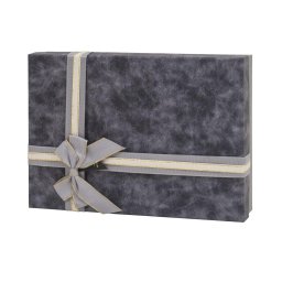 Cutie pentru cadou, forma dreptunghiulara, gri / SL191_gri