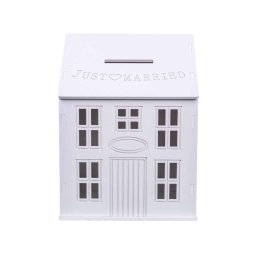 Cutie de dar pentru evenimente, forma casuta 40x27cm / CD3892