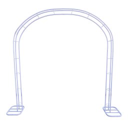 Arcada metalica pentru nunta, inaltime 2.30m / CD2941