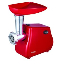 Masina de tocat, putere 1300W, accesorii umplut carnati, rosu / ZLN 2387