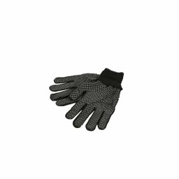 Set 12 buc, manusi protectie nr 10 cu buline din cauciuc / 4248_1