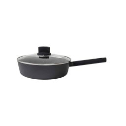Tigaie adanca din aluminiu cu capac, 24cm / ZLN 0874