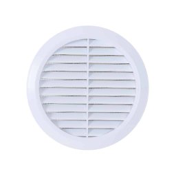 Rama aerisire plastic plus mufa, Q125mm / EXT 7195