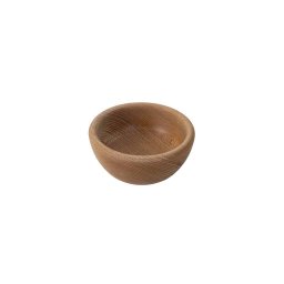 Bol rotund din lemn, diametru 12 cm / EXT 6098