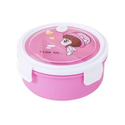 Caserola din plastic pentru copii, roz / DSY 1049_roz