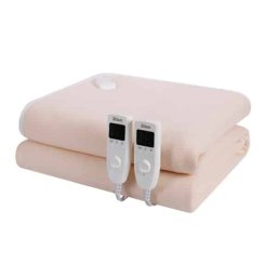 Patura cu incalzire electrica, pentru doua persoane 160X140 cm, crem / ZLN 4120