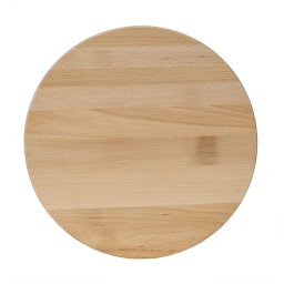 Tocator rotativ din lemn de fag, pentru servire, diametru 35cm / EXT 8009