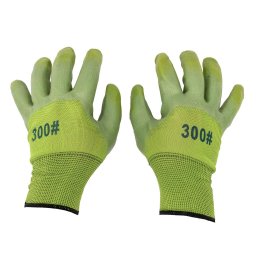 Set 12 buc manusi tricotate cu strat protector din latex / 4246_1