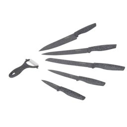 Set cutite bucatarie 6 piese, inox / ZLN 1136
