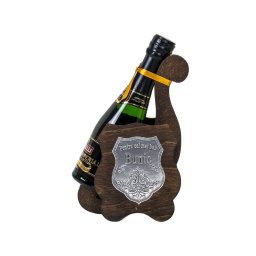 Suport din lemn, plus sampanie, 0.2l pentru "cel mai bun bunic" / EXT 7130_1