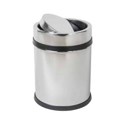 Cos menajer, capacitate 8 Litri din inox, capac rotativ / ZLN 4575