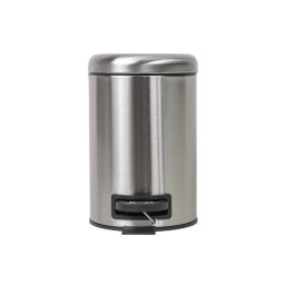 Cos menajer, capacitate 3 litri din inox, cu pedala / ZLN 4551