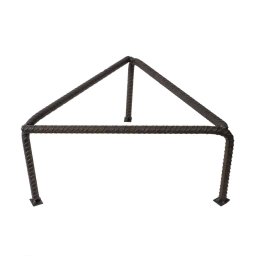 Pirostrie traditionala din fier, triunghiulara, realizata manual, grosime 24 mm, 60x27cm / 5267