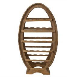 Suport 20 sticle de vin, din lemn de brad, inaltime 92cm / EXT 5666